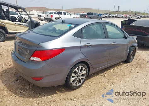 2017 Hyundai Accent Value Edition z USA, uszkodzony, nr VIN KMHCT4AEXHU320738